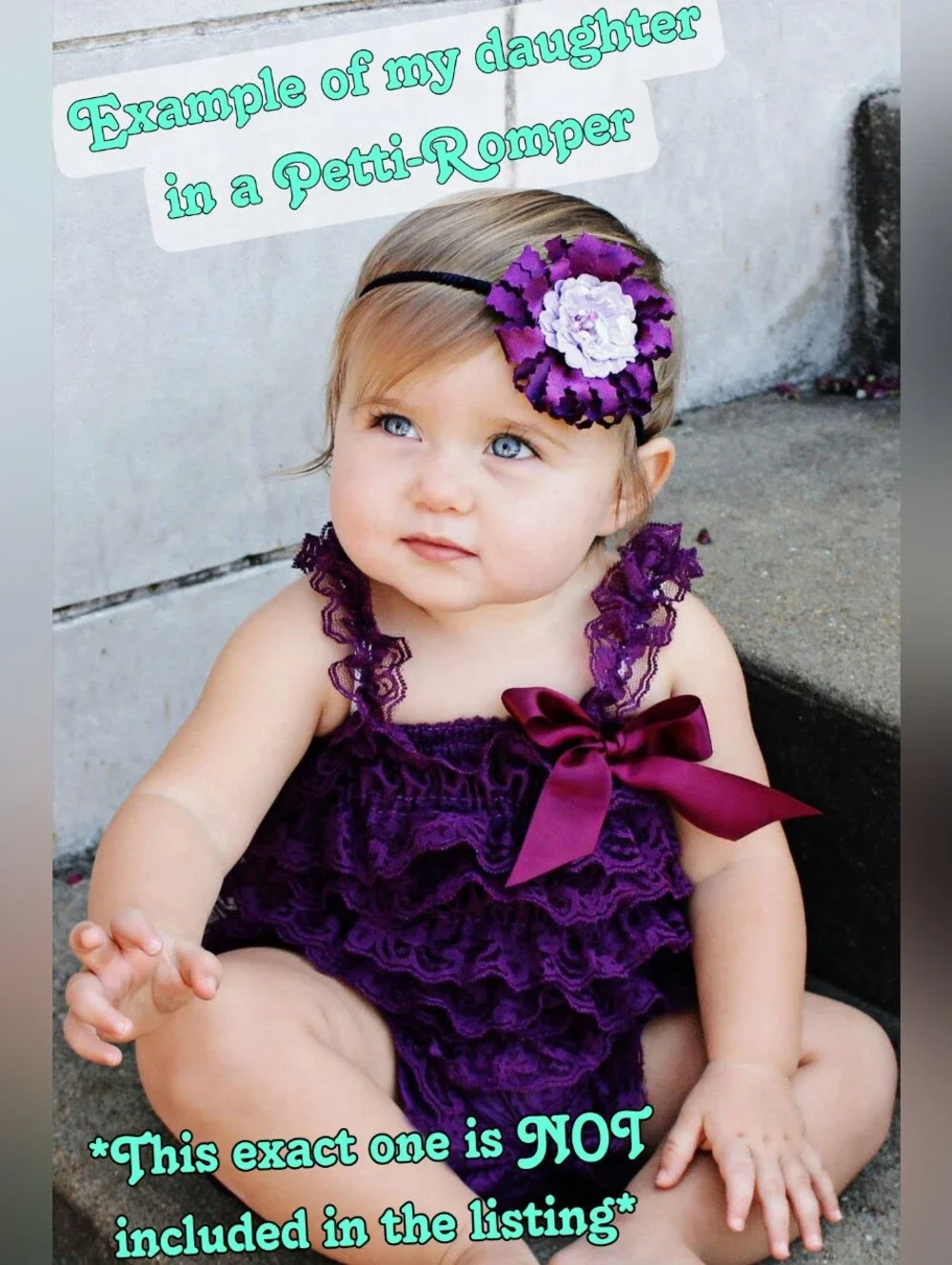✨NEW! 3 Ruffled Lacey Petti Rompers -Sz 6-18 Months
